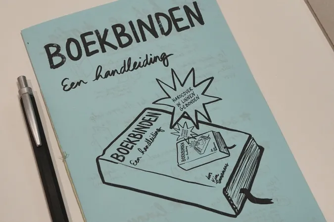 workshop - maak je eigen journal  - boekbinden