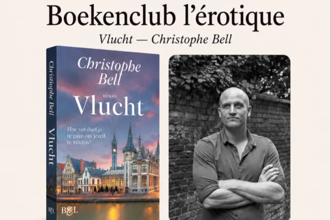 Tinteling organiseert intieme boekenclub rond ‘Vlucht’ van Christophe Bell