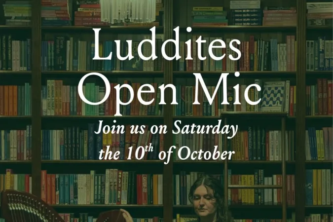 Luddites Open Mic keert terug voor een tweede editie in Antwerpen