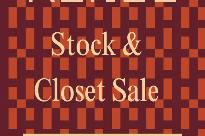 Renée Stock & Closet Sale: twee dagen mode shoppen in Antwerpen