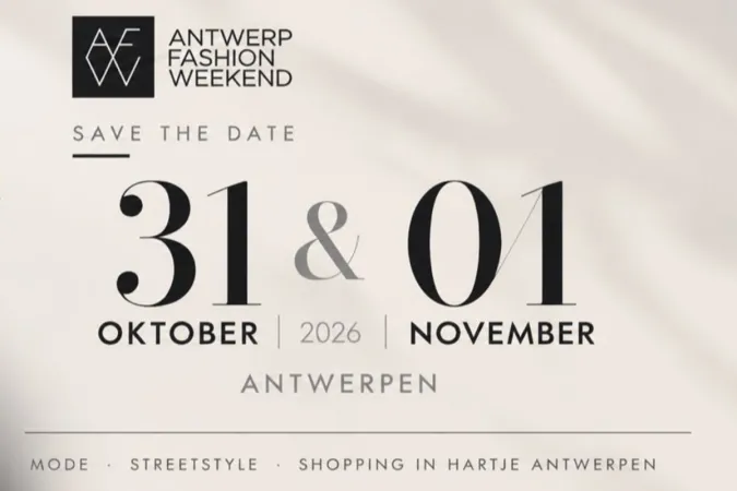Antwerp Fashion Weekend brengt mode, shopping en kunst samen in Antwerpen